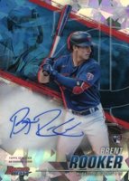 2021 Bowman's Best of 2021 Autographs #B21BR Brent Rooker Atomic Refractor Baseball Card