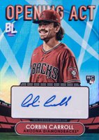 2023 Topps Big League Opening Act Autographs #OAACC Corbin Carroll Baseball Card