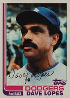 1982 Topps #740 Dave Lopes Baseball Card