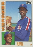 1984 Topps #734 Odell Jones Baseball Card