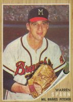 1962 Venezuela Topps #100 Warren Spahn Baseball Card
