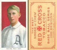 1910 Red Cross Tobacco Type 1 # Eddie Collins Baseball Card