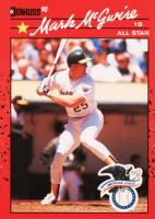 1990 Donruss #697 Mark McGwire Recent Major League Performance Baseball Card