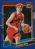2023 Panini Donruss Optic #212 Gradey Dick Blue Basketball Card