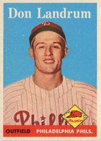 1958 Topps #291 Don Landrum Baseball Card