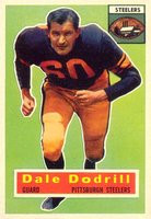 1956 Topps #111 Dale Dodrill Football Card
