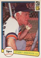 1982 Donruss #29 Sparky Anderson Baseball Card