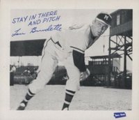 1957 Spic and Span Braves # Lou Burdette Baseball Card