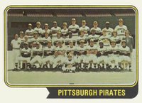 1974 Topps #626 Pittsburgh Pirates Team Baseball Card