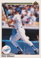 1990 Upper Deck #264 Kirk Gibson Baseball Card