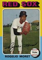 1975 Topps #8 Rogelio Moret Baseball Card