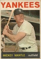1964 Venezuela Topps #50 Mickey Mantle Baseball Card