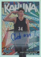 2021 Bowman University the Big Kahuna #BK2 Chet Holmgren Autograph Basketball Card