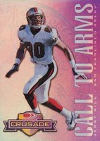 1998 Leaf R & S Crusade #11 Jerry Rice Purple Football Card