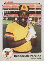 1983 Fleer #368 Broderick Perkins Baseball Card