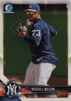 2018 Bowman Chrome Prospects #BCP151 Russell Wilson Baseball Card