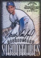 1998 Donruss Signature Significant Signature #R3 Sandy Koufax Refractor Baseball Card