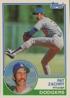 1983 Topps Traded #131T Pat Zachry Baseball Card