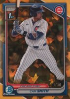 2024 Bowman Draft Sapphire Edition #BDC67 Cam Smith Gold Baseball Card