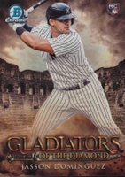 2024 Bowman Gladiators of the Diamond #GOTD2 Jasson Dominguez Baseball Card