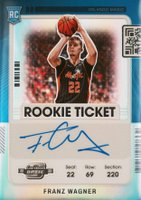 2021 Panini Contenders Optic #101 Franz Wagner Autograph Basketball Card