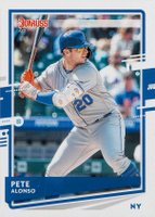 2020 Panini Donruss #204 Pete Alonso Baseball Card