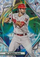 2022 Topps Cosmic Chrome #186 Matt Vierling Nucleus Refractor Baseball Card