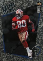 1996 Collector's Choice MVP #M42 Jerry Rice Football Card