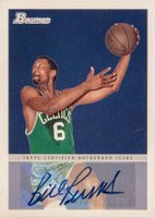 2009 Bowman '48 Autograph #48ABR Bill Russell Basketball Card