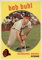 1959 Topps #347 Bob Buhl Baseball Card
