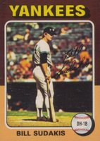 1975 Topps Mini #291 Bill Sudakis Baseball Card