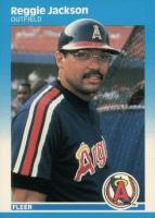 1987 Fleer #84 Reggie Jackson Baseball Card