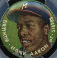 1956 Topps Pins # Hank Aaron Baseball Card