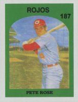 1972 Venezuelan Stamps #187 Pete Rose Baseball Card