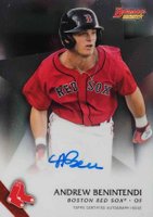 2015 Bowman's Best Best of 2015 Autographs #ANB Andrew Benintendi Baseball Card