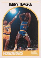 1989 Hoops #196 Terry Teagle Basketball Card
