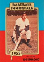 1980 Baseball Immortals #75 Joe DiMaggio Baseball Card