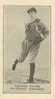 1921 American Caramel--Series of 80 # George Dauss Baseball Card