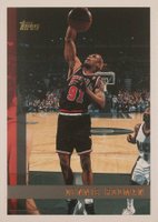 1997 Topps #106 Dennis Rodman Basketball Card