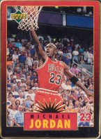 1996 Upper Deck Jordan Metal #2 Michael Jordan Basketball Card