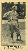 1916 Sporting News #162 Ernie Shore Baseball Card