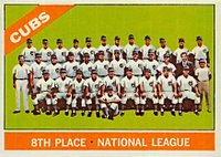 1966 Topps #204 Cubs Team Baseball Card