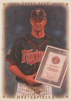 2008 Upper Deck Masterpieces #50 Joe Mauer Baseball Card