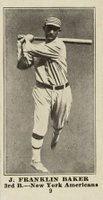 1916 Sporting News #9 J. Franklin Baker Baseball Card