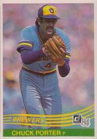 1984 Donruss #333 Chuck Porter Baseball Card