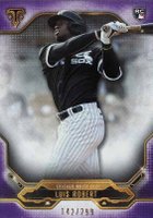 2020 Topps Triple Threads #24 Luis Robert Amethyst Baseball Card