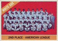 1966 Topps #426 White Sox Team Baseball Card