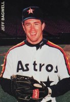 1992 Mother's Cookies Jeff Bagwell #3 Jeff Bagwell Waist-Up Baseball Card