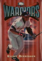 1997 Finest #63 Rickey Henderson Refractor Baseball Card