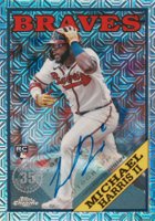 2023 Topps Silver Pack 1988 Chrome Promo #T88C51 Michael Harris II Autograph Baseball Card